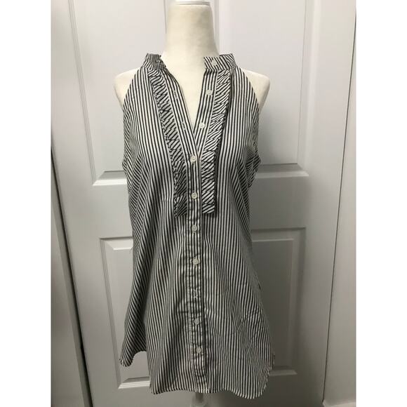 Forever 21 Sleeveless Stripe Dress Size S Small - Picture 1 of 5